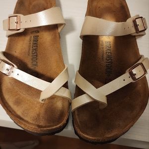 Birkenstock Mayari pearl white 40/9 US